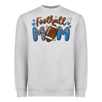 Heather Grey football mom Heavyweight Sweatshirt - MaliasSmallBusiness