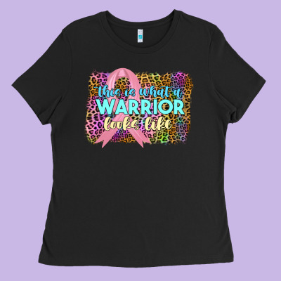 This İss What A Wwarrior Looks Like Ladies Tee Designed By Jahusdesignshop