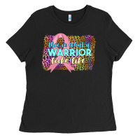 Black this i̇ss what a wwarrior looks like Ladies Tee - JahusDesignShop