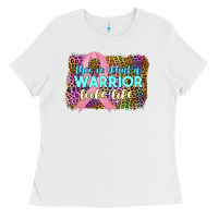 White this i̇ss what a wwarrior looks like Ladies Tee - JahusDesignShop