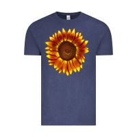 Vintage Denim tiger eyes sunflower Vintage Tee - LillyAllenDesigns