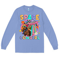 Colony Blue space cowgirl Long Sleeve Tee - MaliasSmallBusiness