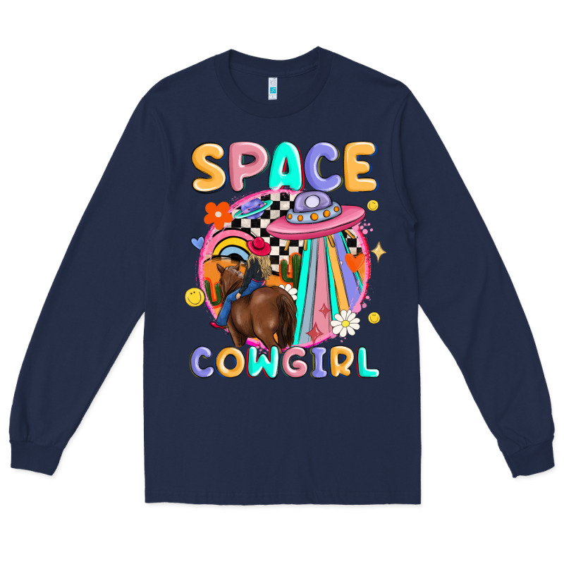 Space Cowgirl Long Sleeve Tee by MaliasSmallBusiness | Teevron
