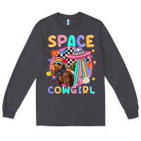 Smoke space cowgirl Long Sleeve Tee - MaliasSmallBusiness