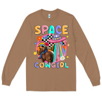 Toasted Coconut space cowgirl Long Sleeve Tee - MaliasSmallBusiness