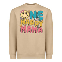 Mushroom one happy mama Heavyweight Sweatshirt - MaliasSmallBusiness