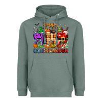 Sage Happy Hallothanksmas teeth Heavyweight Hoodie - texasbilliewilder