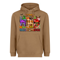 Toasted Coconut Happy Hallothanksmas teeth Heavyweight Hoodie - texasbilliewilder