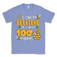 Colony Blue i cant beelieve its been 100 days Classic Tee - MaliasSmallBusiness