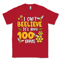 Red i cant beelieve its been 100 days Classic Tee - MaliasSmallBusiness