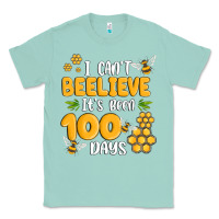 Seafoam i cant beelieve its been 100 days Classic Tee - MaliasSmallBusiness