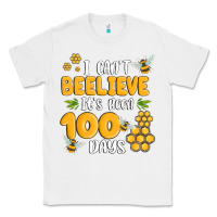 White i cant beelieve its been 100 days Classic Tee - MaliasSmallBusiness