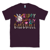Plum happy easter day baseball Classic Tee - CowhideDigitalArt