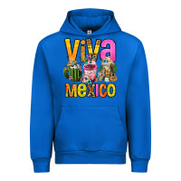 Cobalt viva mexico mexican coffee cups Urban Hoodie - FaDigitalArtStudio