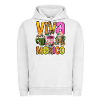 Pigment Lunar Rock viva mexico mexican coffee cups Urban Hoodie - FaDigitalArtStudio