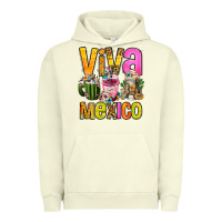 Pigment Pistachio viva mexico mexican coffee cups Urban Hoodie - FaDigitalArtStudio