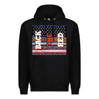 Black America back the red Premium Hoodie - TumblerDesignByShophia