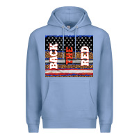 Colony Blue America back the red Premium Hoodie - TumblerDesignByShophia