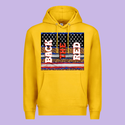 America Back The Red Premium Hoodie Designed By Tumblerdesignbyshophia