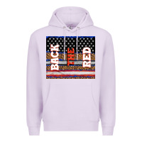 Lilac America back the red Premium Hoodie - TumblerDesignByShophia