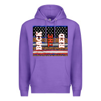 Purple America back the red Premium Hoodie - TumblerDesignByShophia