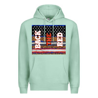 Seafoam America back the red Premium Hoodie - TumblerDesignByShophia