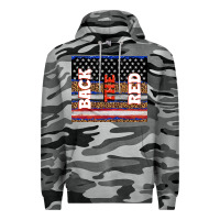 Slate Camo America back the red Premium Hoodie - TumblerDesignByShophia