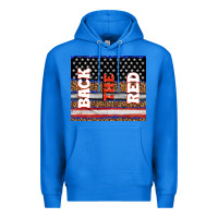 True Royal America back the red Premium Hoodie - TumblerDesignByShophia