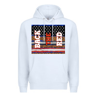 White America back the red Premium Hoodie - TumblerDesignByShophia