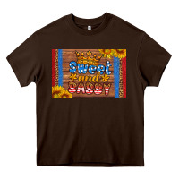 Usa Sweet And Sassy Skinny Metal Can Holder Heavy Core Tee | Teevron