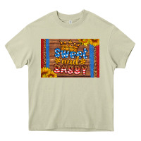Mossy usa sweet and sassy skinny metal can holder Heavy Core Tee - HRA Design Shop