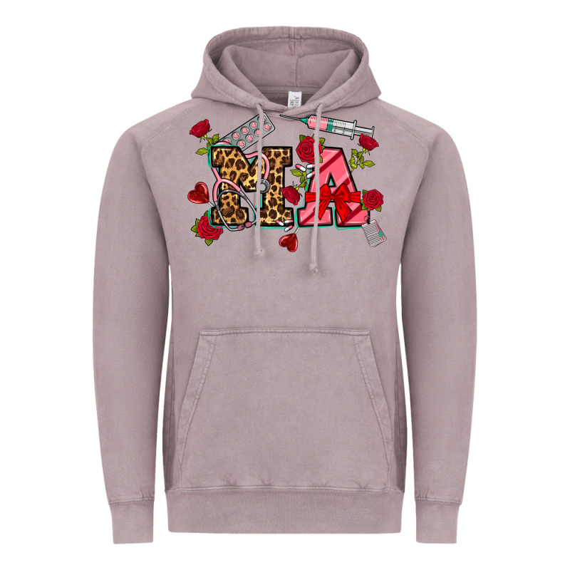 Valentines Day Ma Vintage Hoodie by NancyCooperArtShop | Teevron