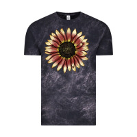 Cloud Black strawberry blonde sunflower Vintage Tee - LillyAllenDesigns