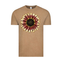 Vintage Coffee strawberry blonde sunflower Vintage Tee - LillyAllenDesigns