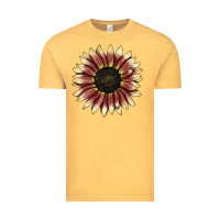 Vintage Mustard strawberry blonde sunflower Vintage Tee - LillyAllenDesigns
