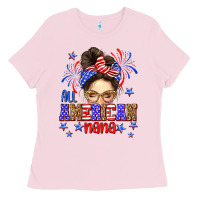 Bubblegum Pink All American nana Ladies Tee - Neo Western