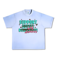 Grape Ice support small businesses big dreams Urban Heavy Tee - MaliasSmallBusiness