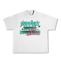 Lunar Rock support small businesses big dreams Urban Heavy Tee - MaliasSmallBusiness