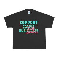 Pigment Black support small businesses big dreams Urban Heavy Tee - MaliasSmallBusiness