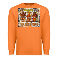 Carrot Happy Thanksgiving gnomes Premium Sweatshirt - NancyCooperArtShop