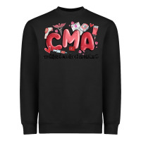 Black valentines day cma Heavyweight Sweatshirt - MaliasSmallBusiness