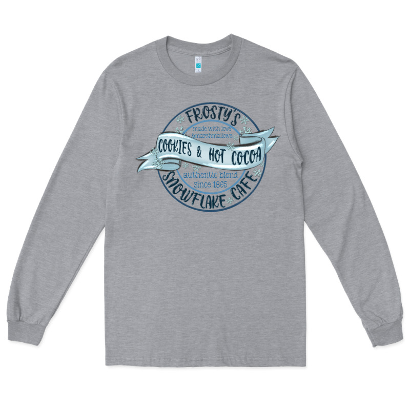 Frostys Snowflake Cafe Long Sleeve Tee by MaliasSmallBusiness | Teevron