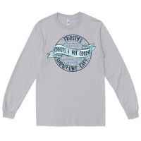 Moon Dust frostys snowflake cafe Long Sleeve Tee - MaliasSmallBusiness
