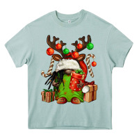 Arona christmas afro gnomes Heavy Core Tee - FaDigitalArtStudio
