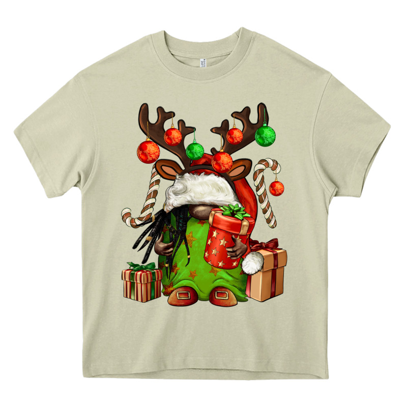 Christmas Afro Gnomes Heavy Core Tee by FaDigitalArtStudio | Teevron