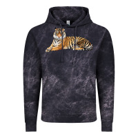 Cloud Black Tiger Vintage Hoodie - LillyAllenDesigns