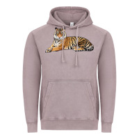 Vintage Zinc Tiger Vintage Hoodie - LillyAllenDesigns