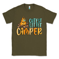 Army Green cutest little camper Classic Tee - MaliasSmallBusiness