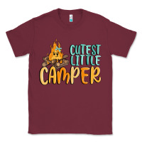 Burgundy cutest little camper Classic Tee - MaliasSmallBusiness