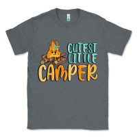 Charcoal Heather cutest little camper Classic Tee - MaliasSmallBusiness